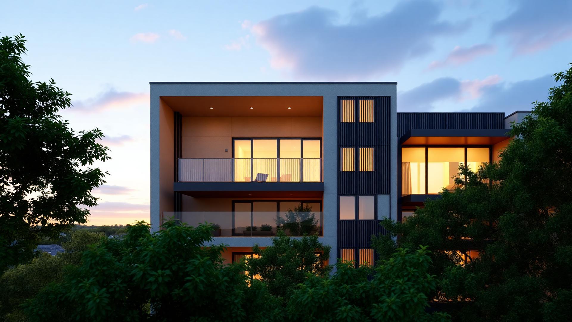 Rendering di copertina Trilocale Park B.02
